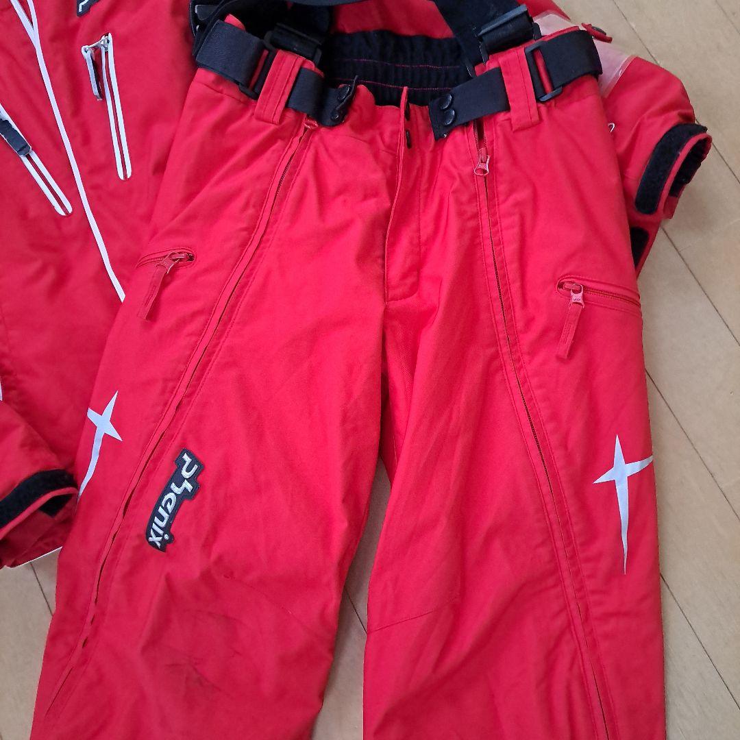 Phenix 赤 スキーウェアセット 子ども用