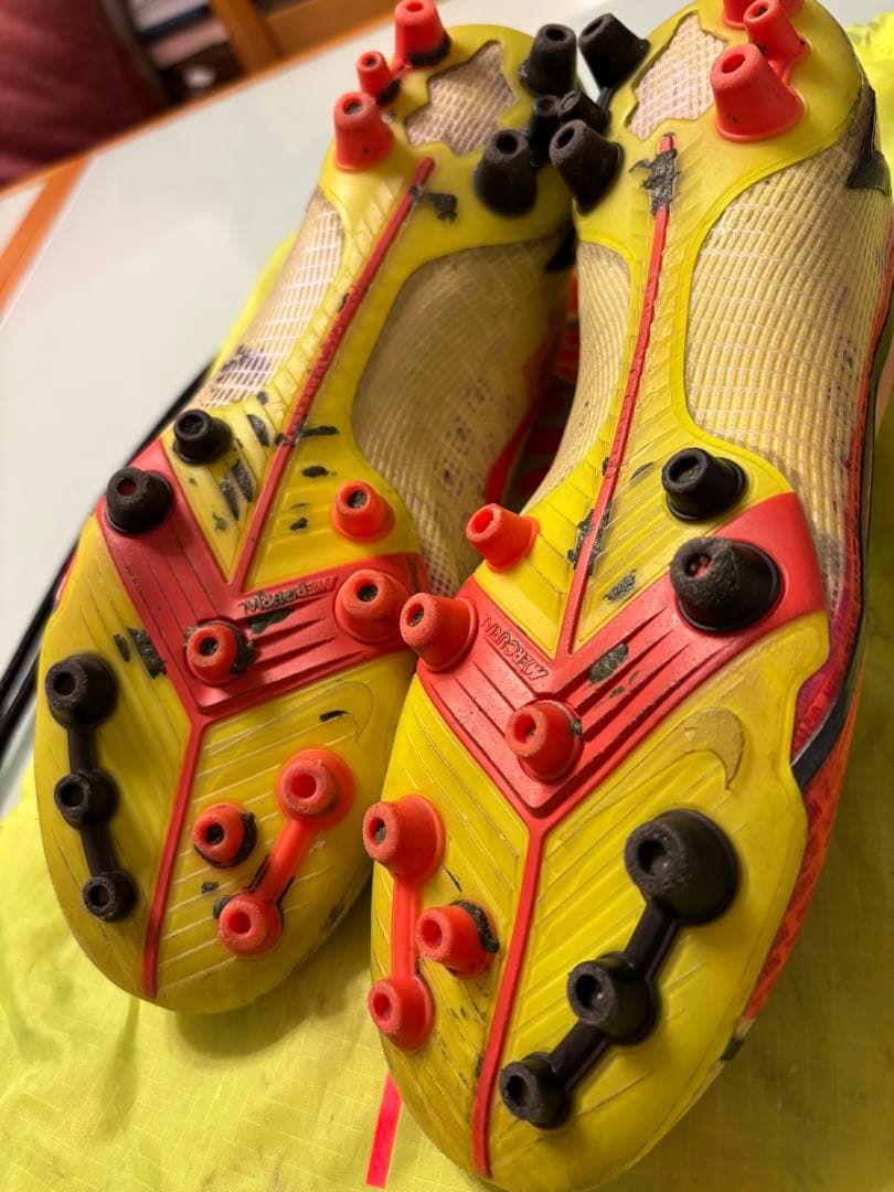 Nike Mercurial AG サッカーシューズ イエロー/レッド