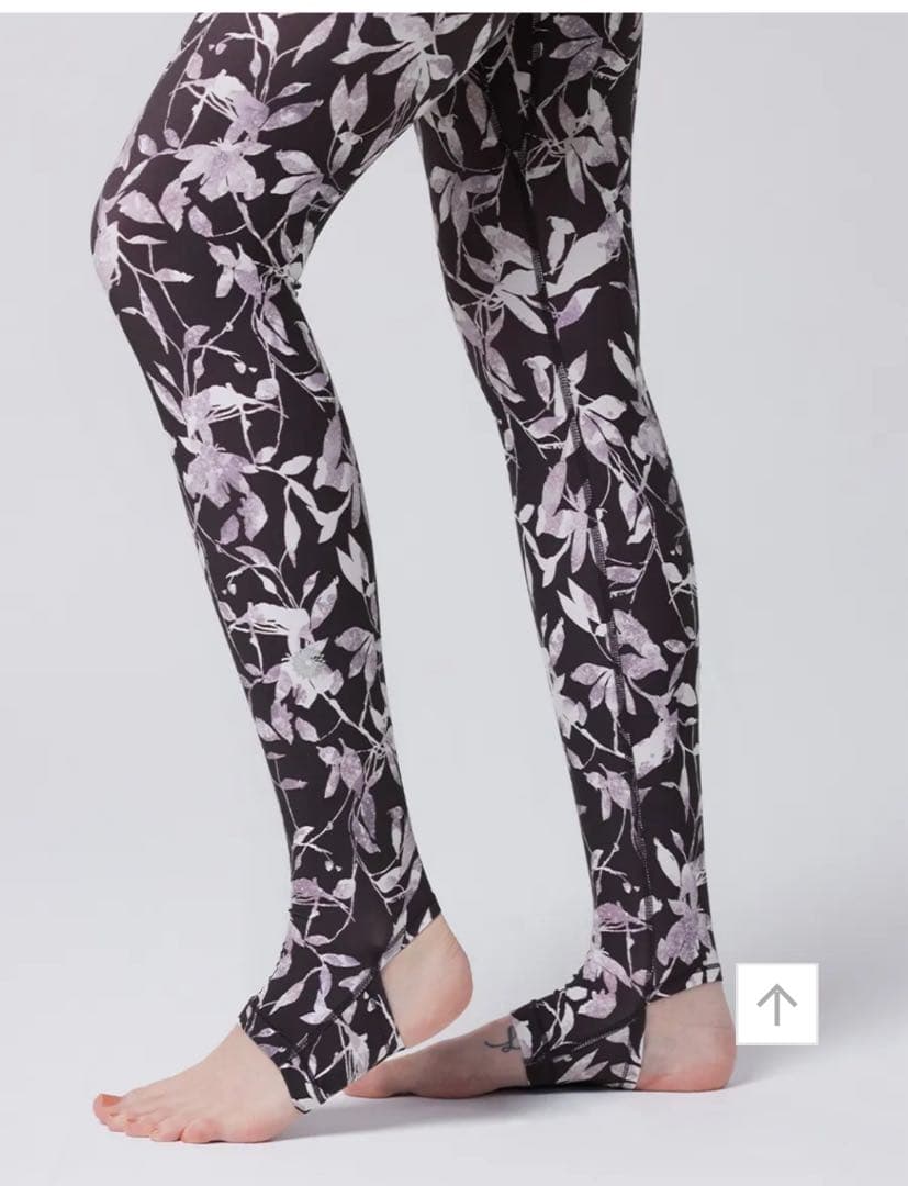 easyoga Leggings トレンカ 花柄 ルルレモン レギンス