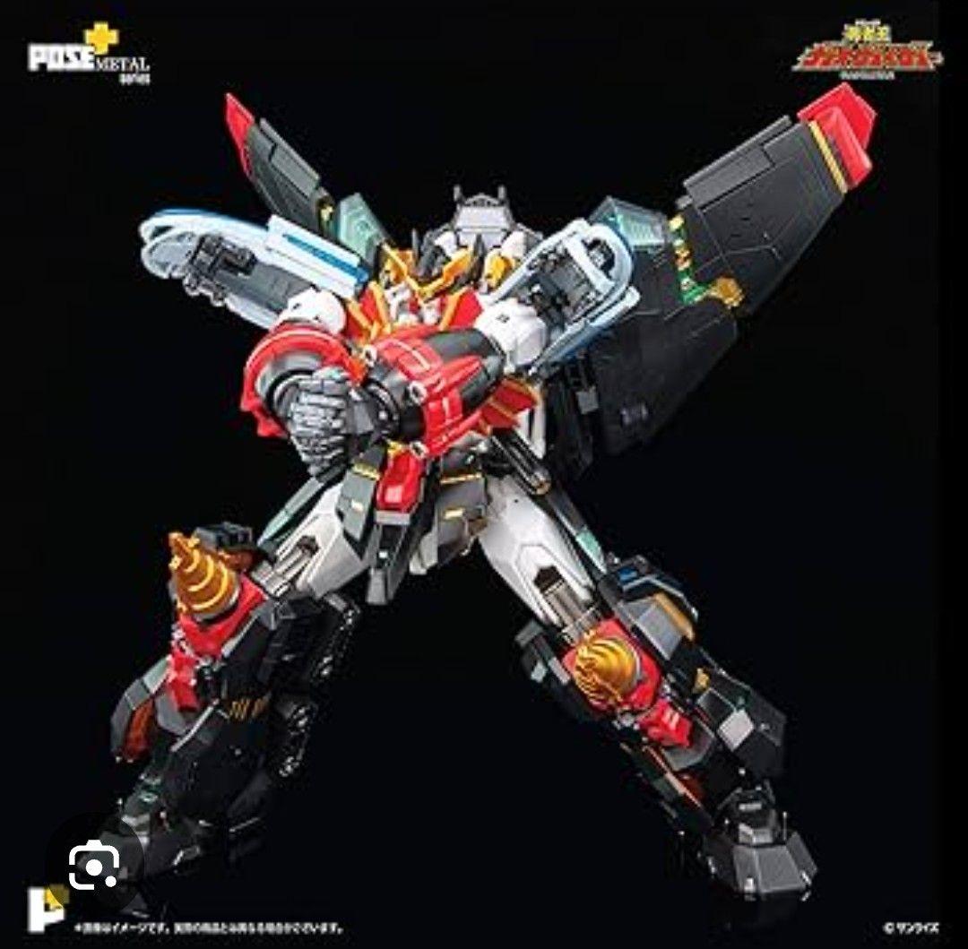 【週末セール】POSE+ メタルシリーズ 勇者王ガオガイガー