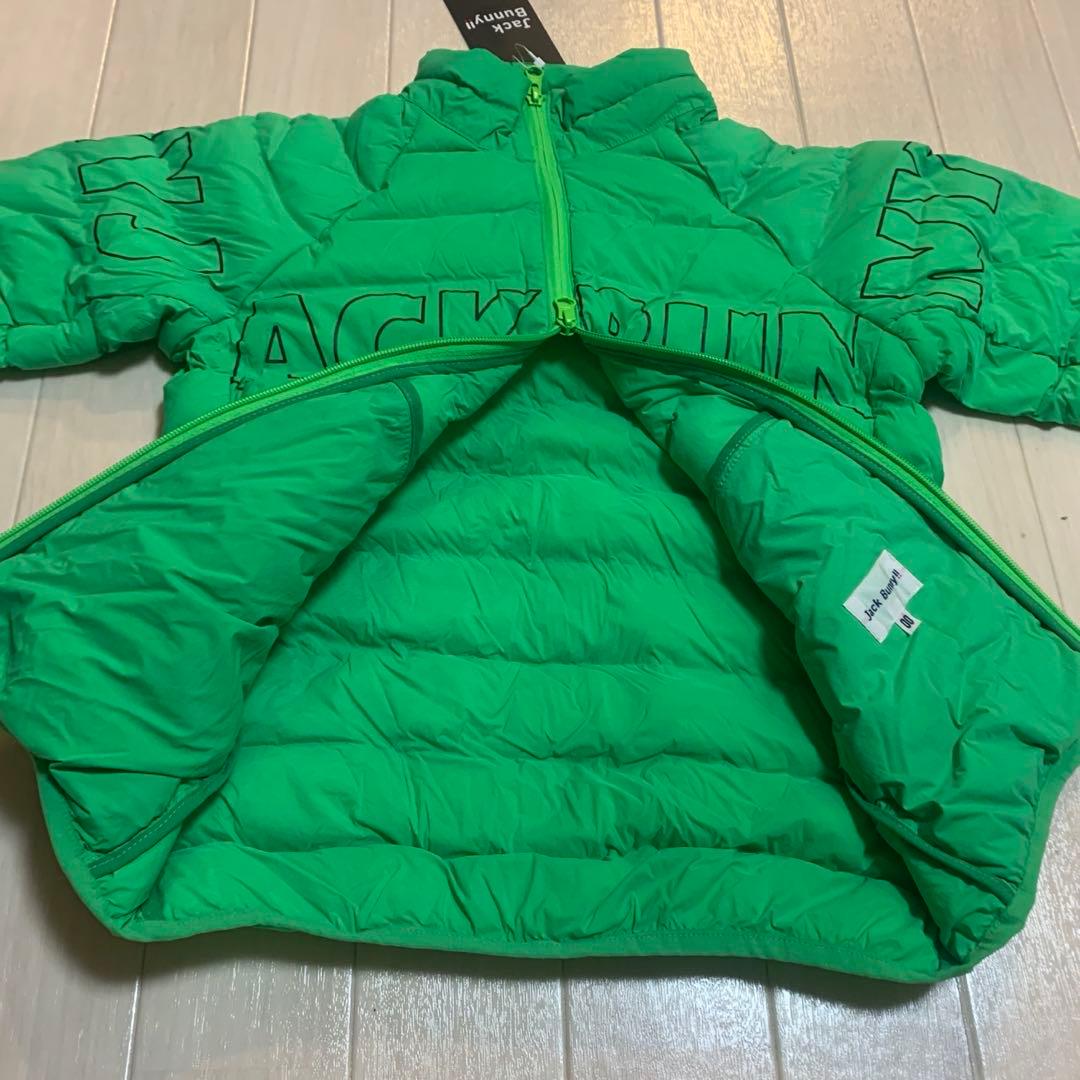 新品■27,500円【ジャックバニー 】00/SS レディース　中綿ブルゾン 緑