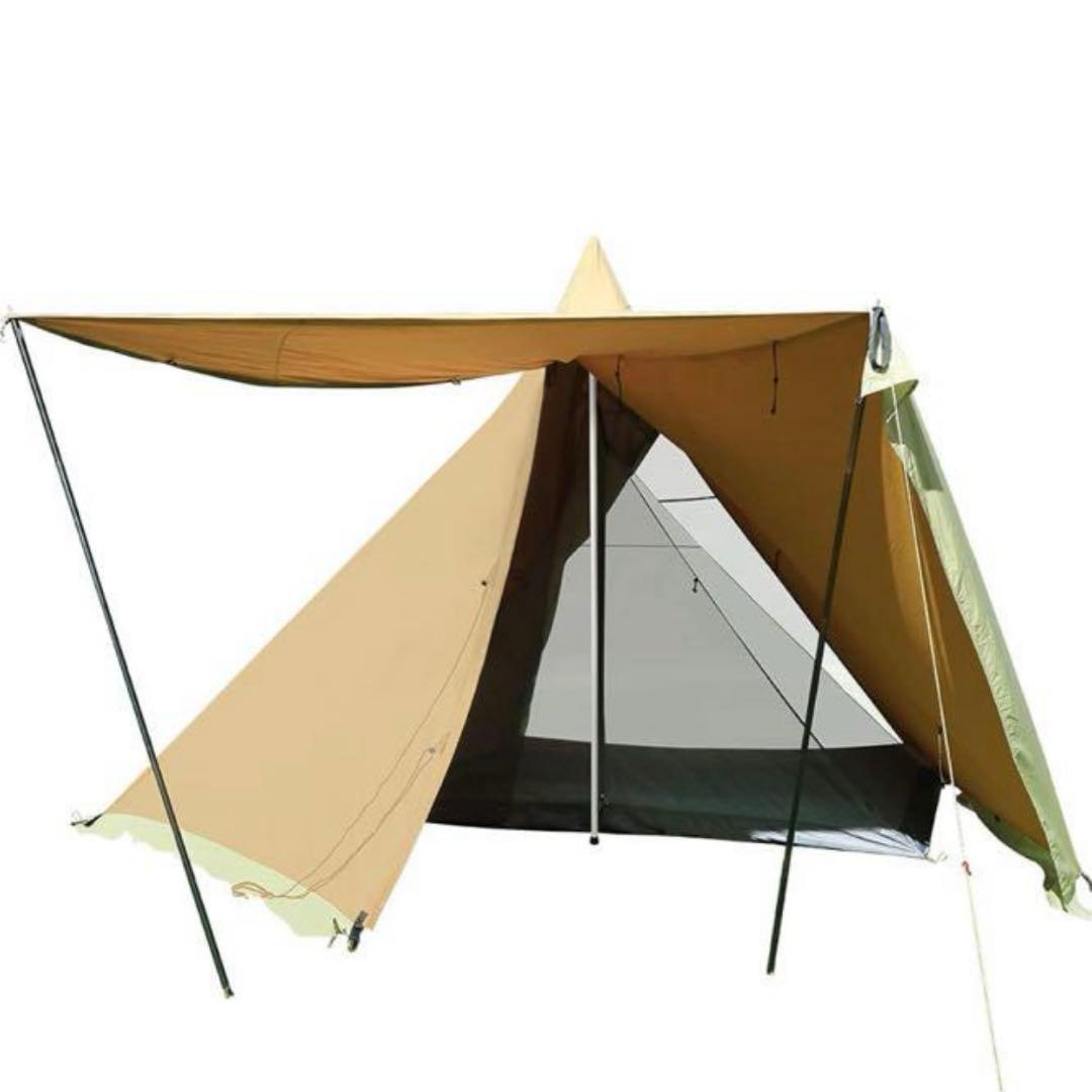 ワンポールテント SOOMLOOM HAPI4P + インナーテント 定員4名