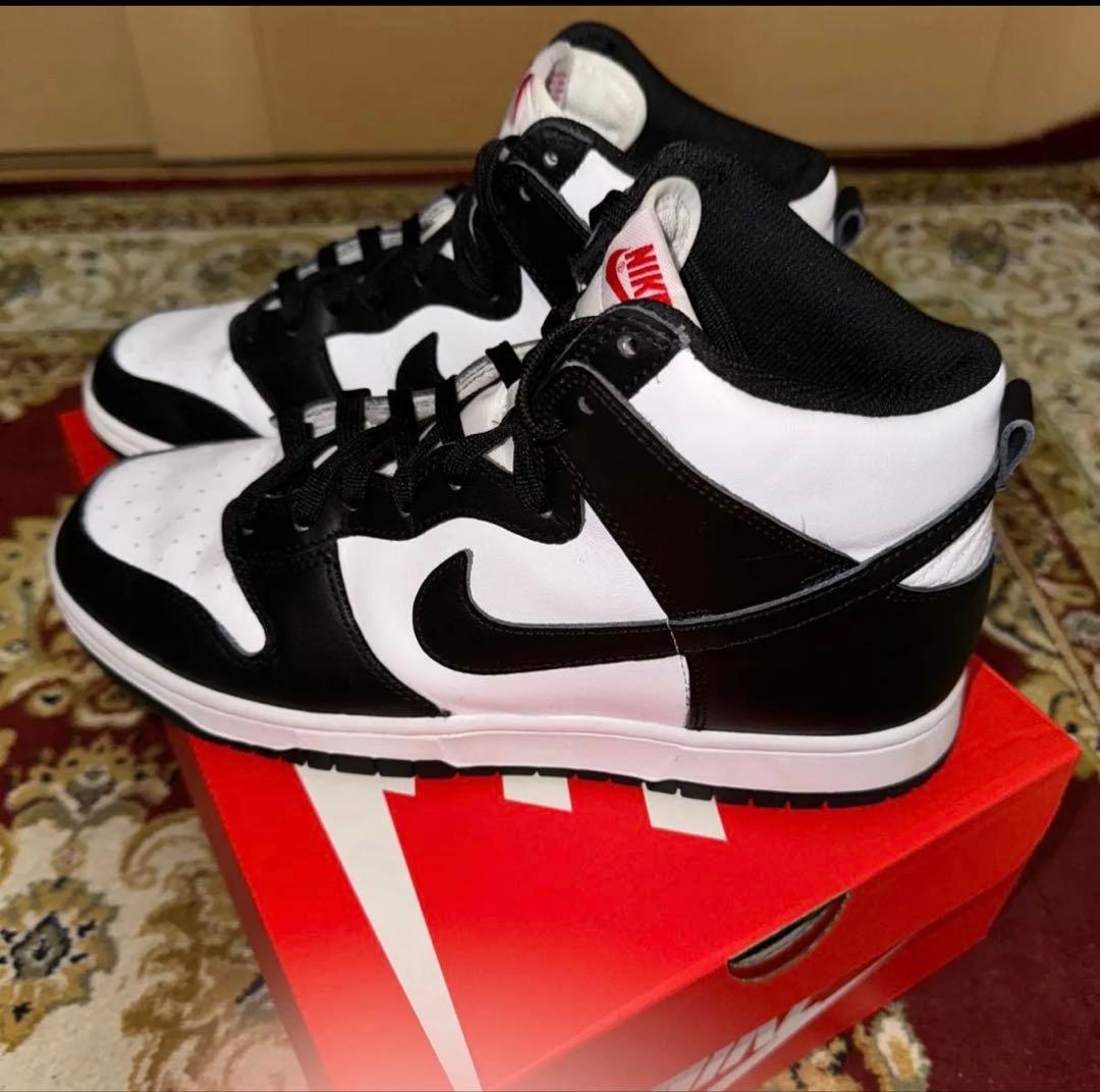 Nike dunk high ブラック/ホワイト　panda