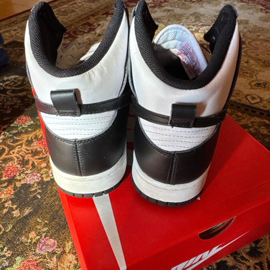Nike dunk high ブラック/ホワイト　panda