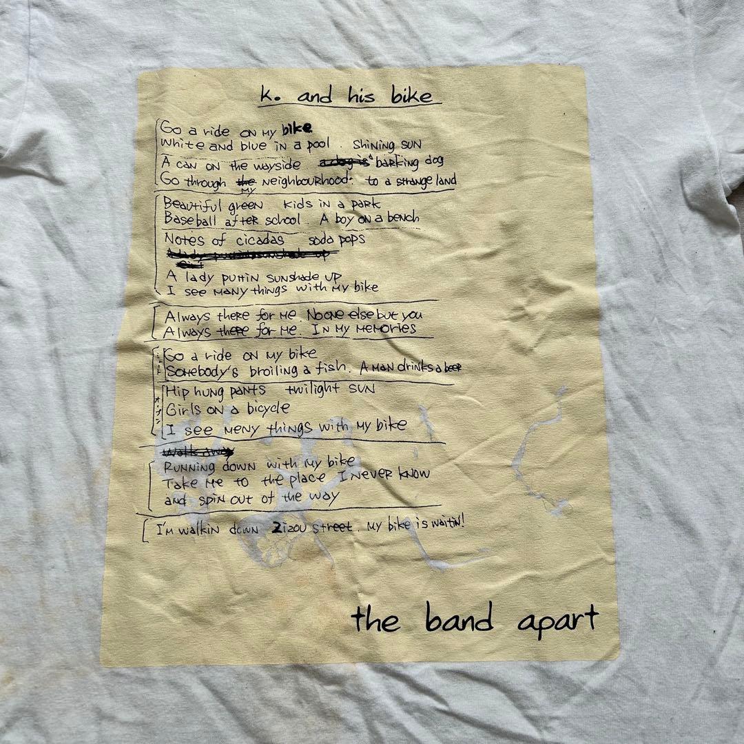 【the band apart [バンアパ]】初期 00年代 Tシャツ S