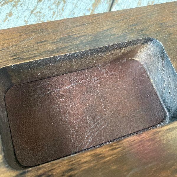 ヴィンテージTSUBOGEN*木製 無垢材 ハンドメイド ウッド デコイ 小物入
