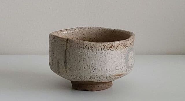 絵志野茶碗