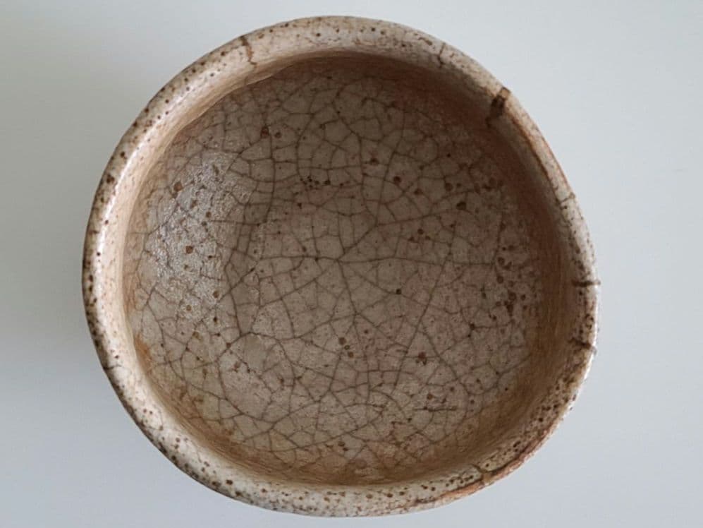 絵志野茶碗