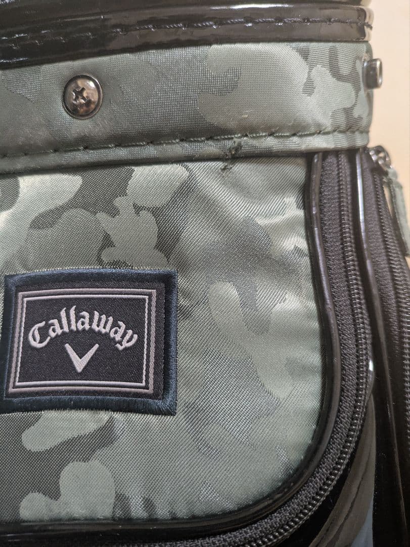 レア希少Callaway キャディバッグ 迷彩柄