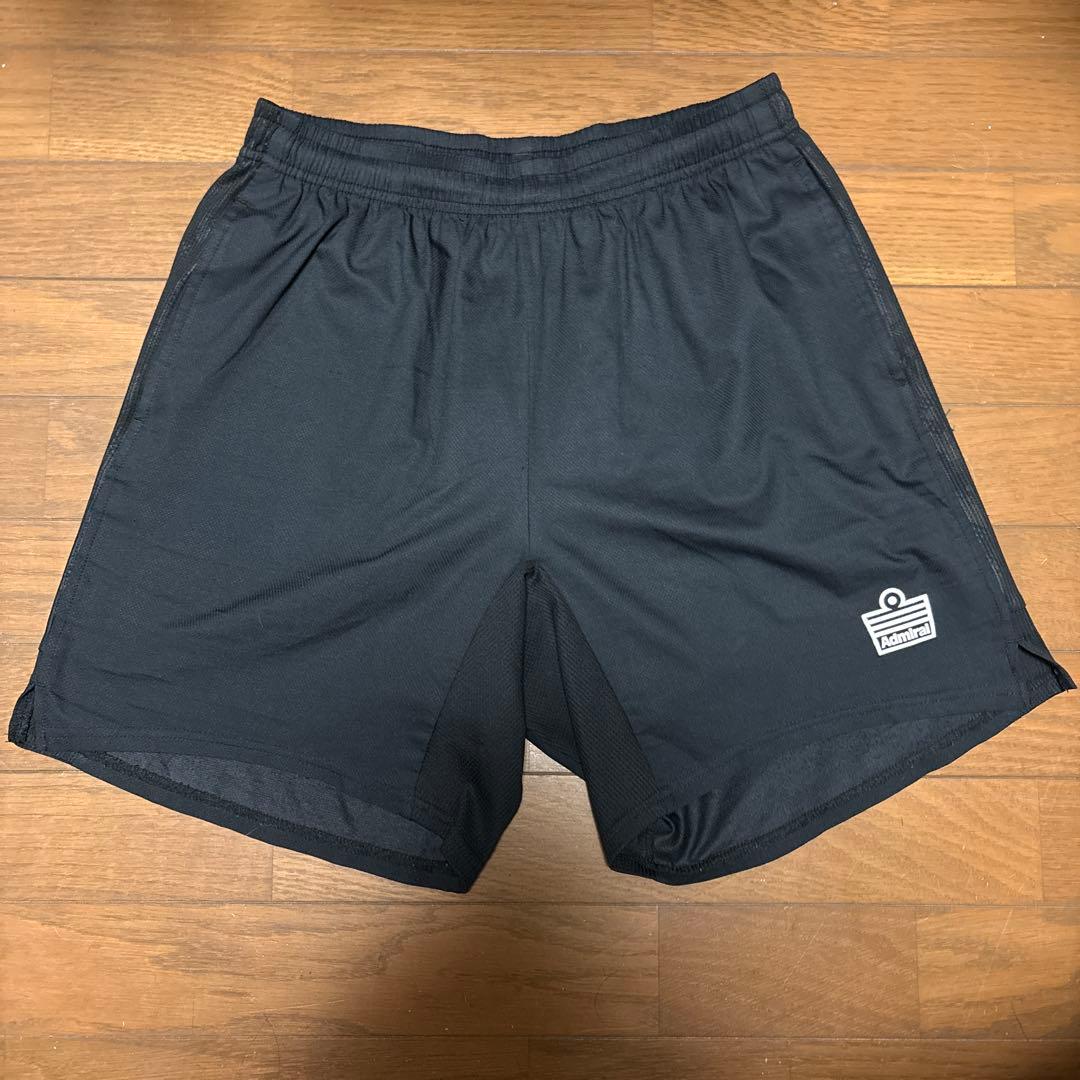 【3点セット】ジュビロ磐田 Admiral ブラック ハーフパンツ XL