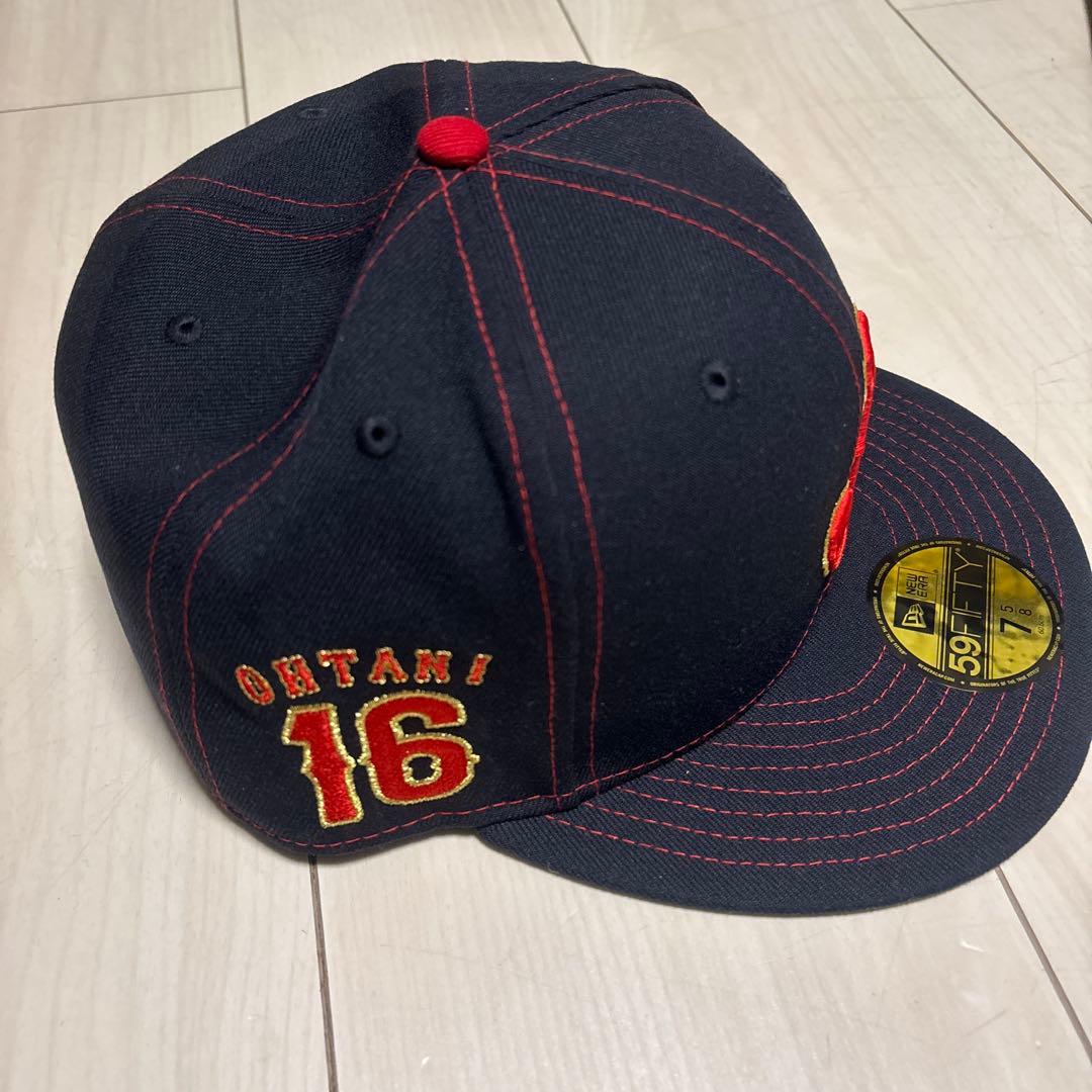 ニューエラキャップ59FIFTY7 5/8WBC大谷 ニューエラ箱付