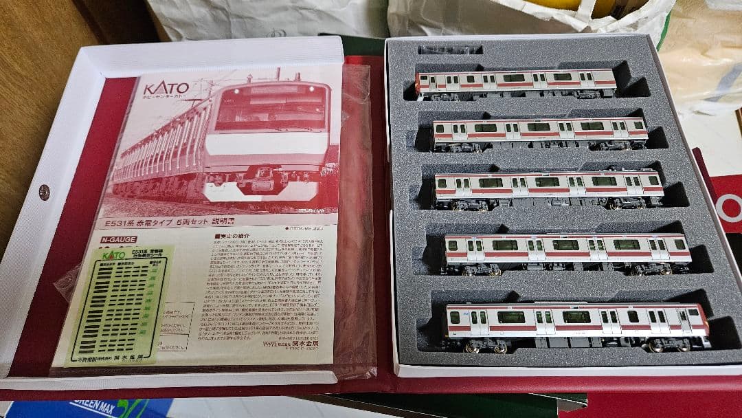 KATO ホビーセンターカトー E531系 赤電15両編成セット 新古品