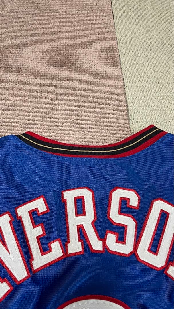 アレン・アイバーソン　Champion SIXERS ユニフォーム サイズ48
