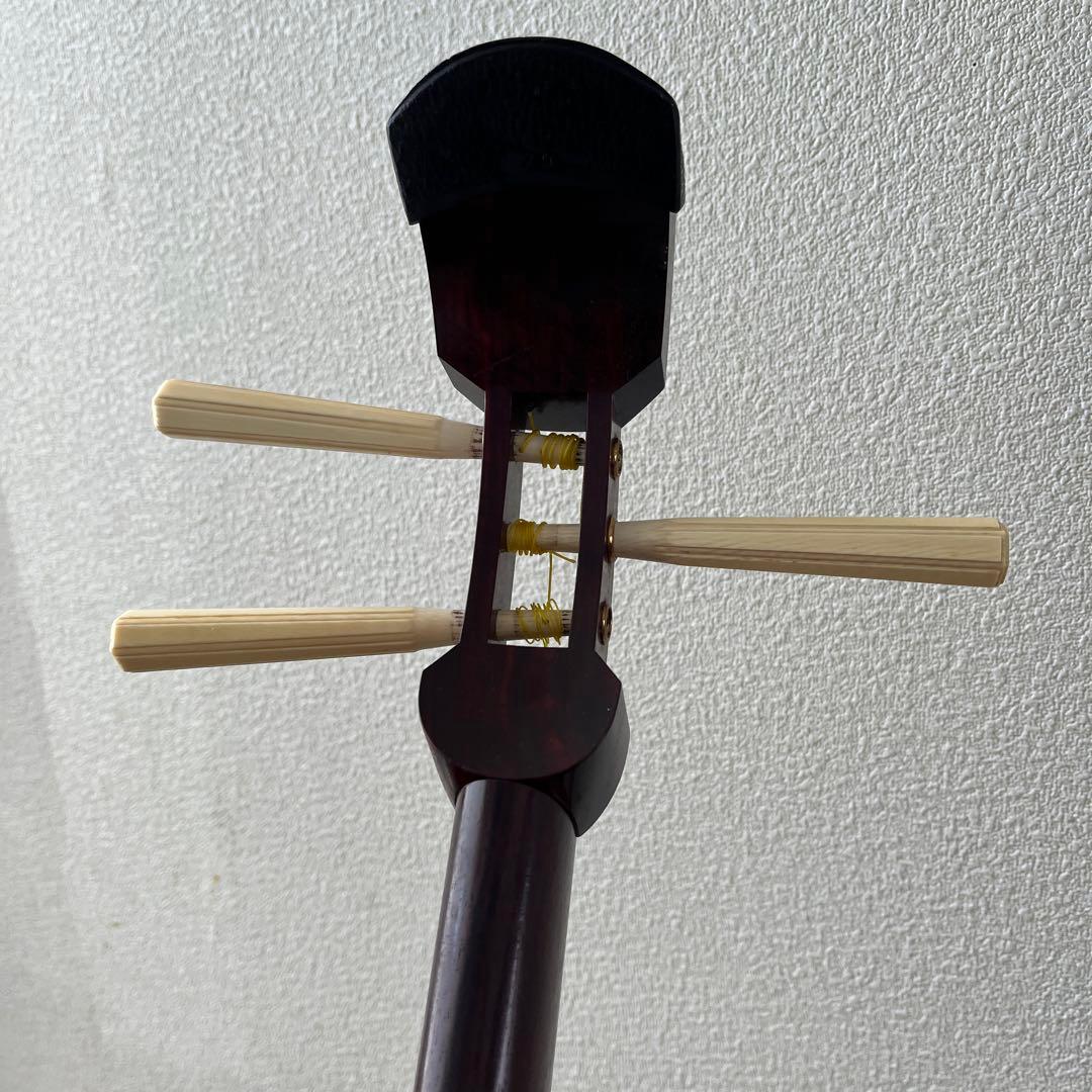 三味線　鼈甲バチ付