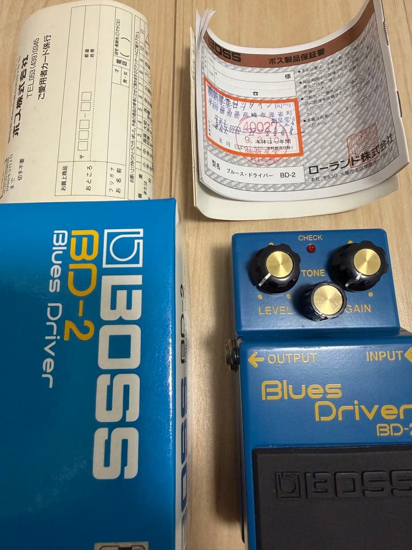 BOSS Blues D BD-2 1995年 AH初期型