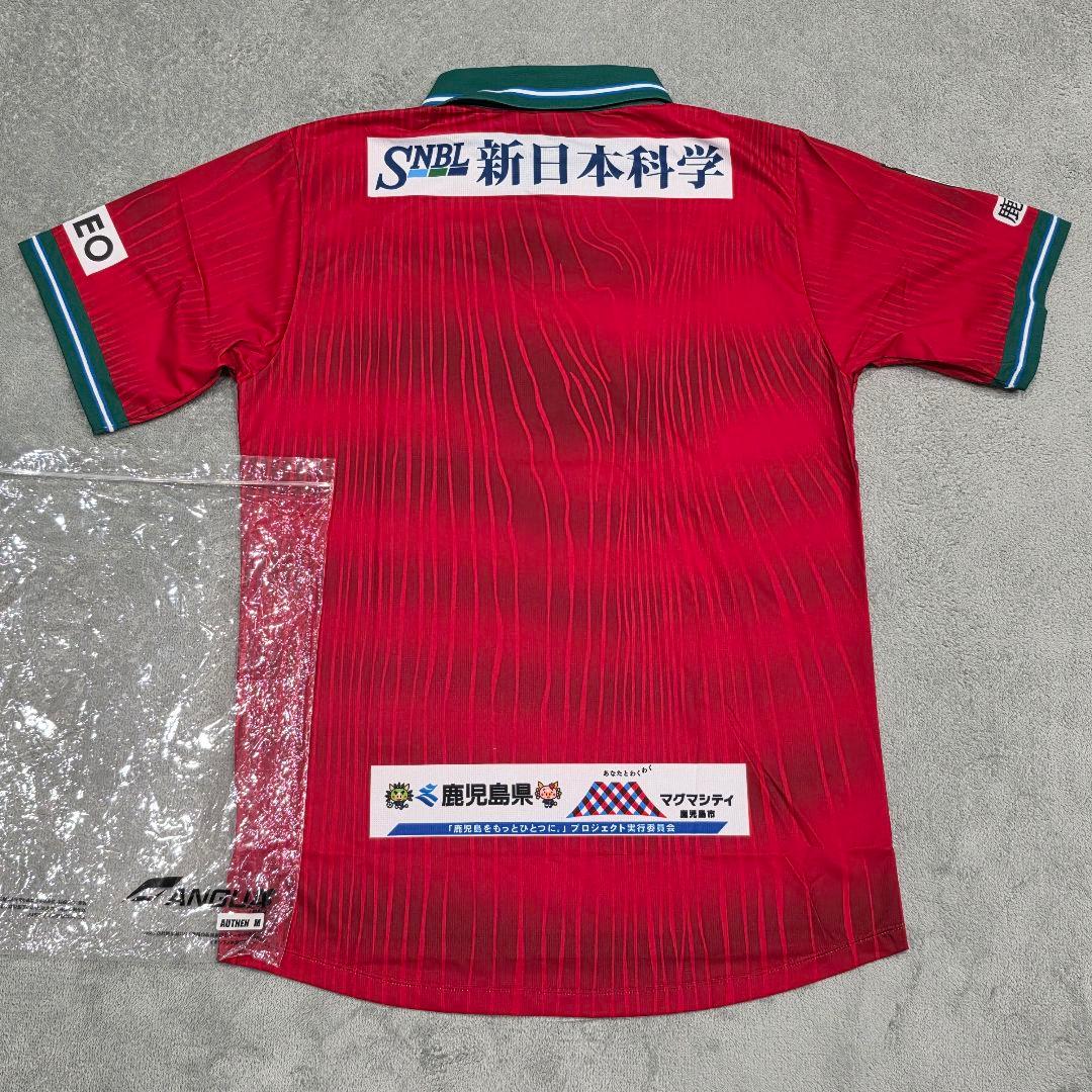【未使用】鹿児島ユナイテッドFC　ユニフォーム　M　ANGUA　レッド　Jリーグ