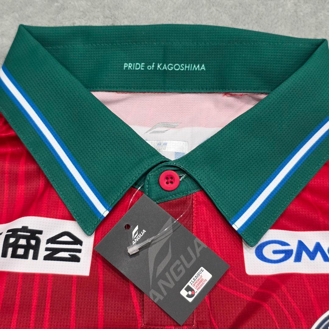 【未使用】鹿児島ユナイテッドFC　ユニフォーム　M　ANGUA　レッド　Jリーグ
