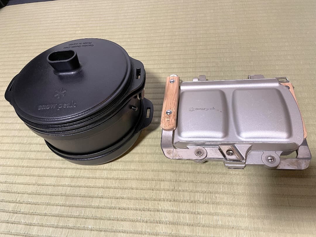  peak ダッチオーブン　ホットサンドクッカー　トラメジーノ