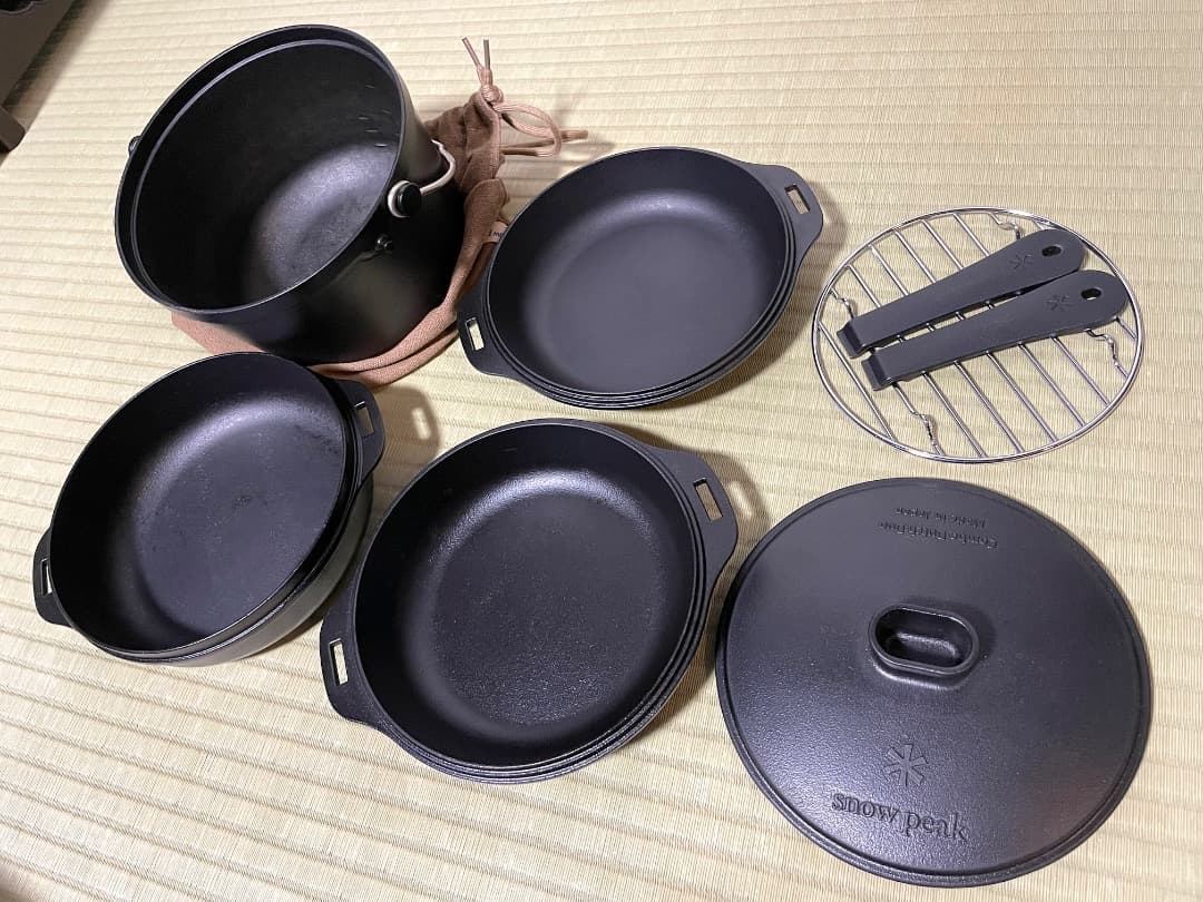  peak ダッチオーブン　ホットサンドクッカー　トラメジーノ
