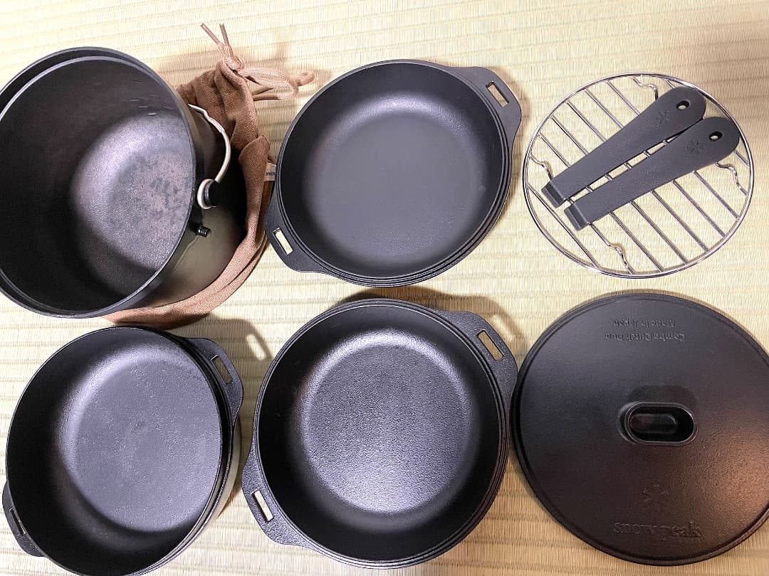  peak ダッチオーブン　ホットサンドクッカー　トラメジーノ