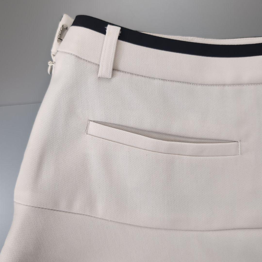 定価3.3万円【40サイズ】LANVIN ホワイト フレアスカート