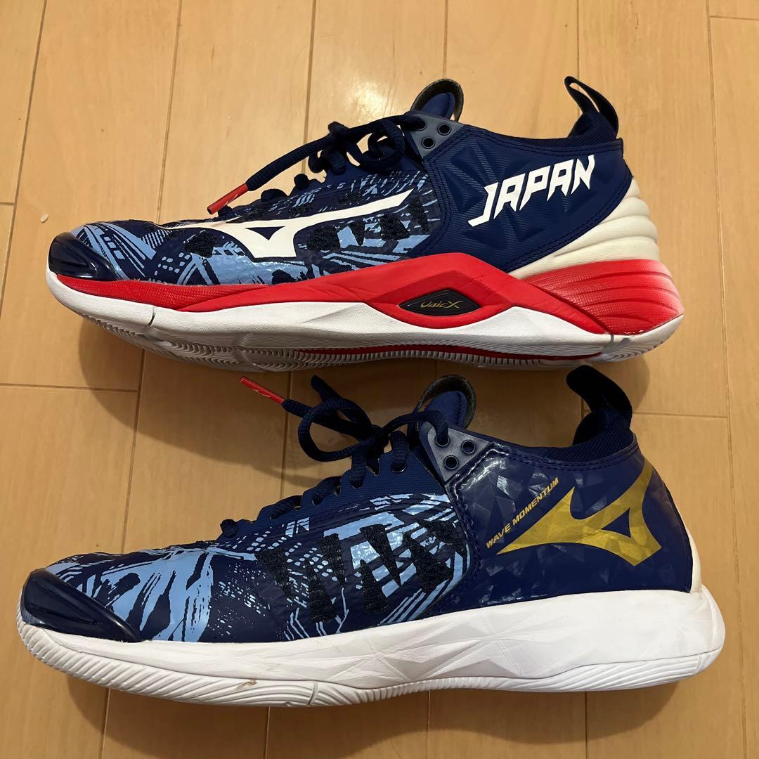 Mizuno JAPAN バレーボールシューズ ネイビー