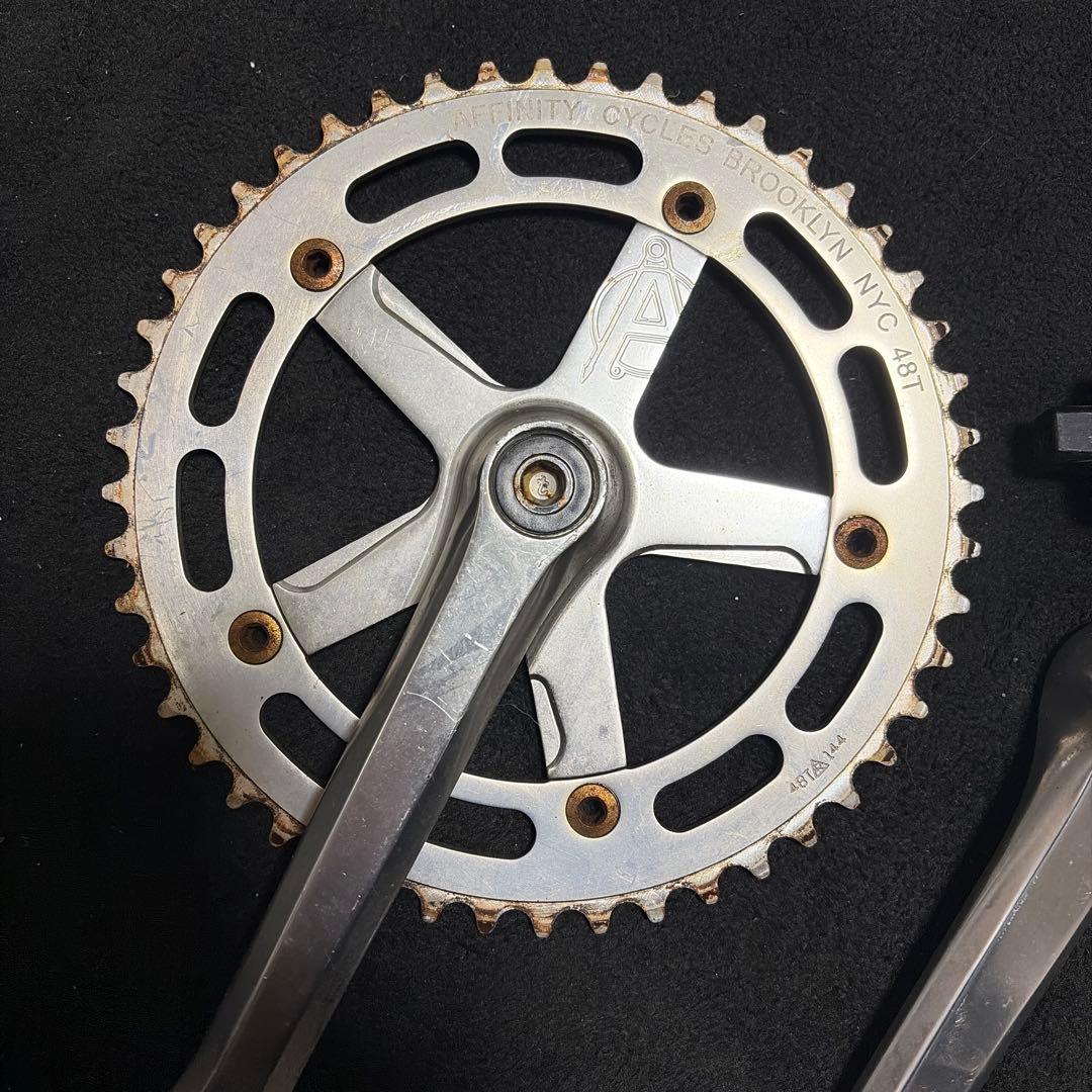 affinity cycles 旧ロゴ 超希少 クランクセット 48t