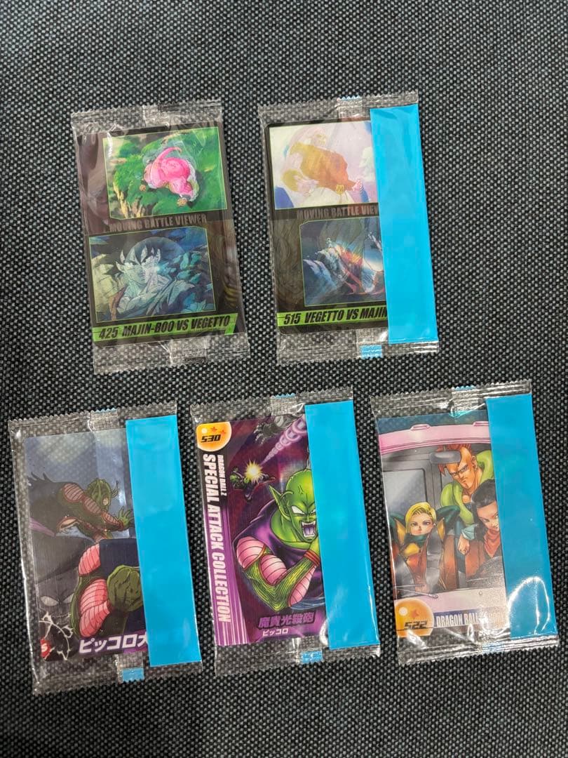ドラゴンボールカード　森永　21枚