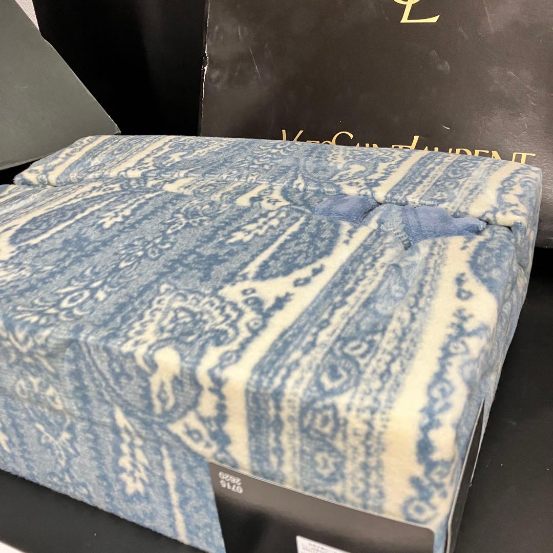 YSL シルク毛布 140cm×200cm
