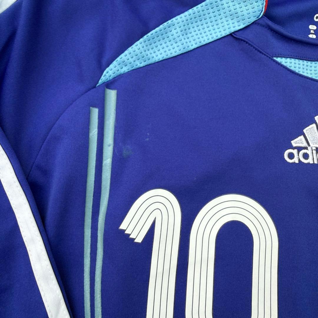 [希少] adidas 06/07サッカー日本代表 長袖ユニフォーム 中村俊輔