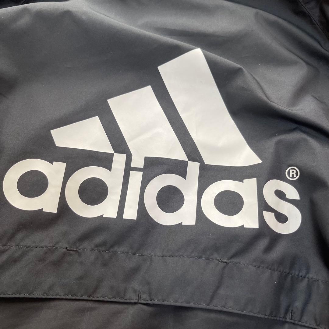 adidas 巨人 読売ジャイアンツ ウインドブレーカー 黒 L ロゴ 刺繍
