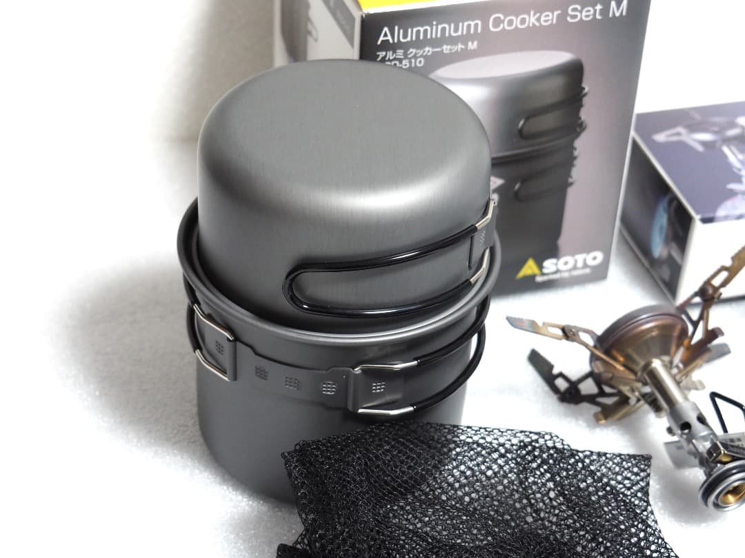 SOTO WindMaster SOD-310 バーナー／クッカーセット