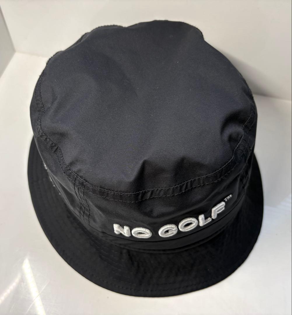 NO GOLF NO COFFEE CLUBHAUS バケットハットブラック