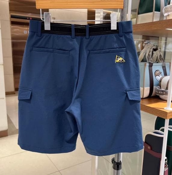 Malbon メンズ ハーフパンツ 通気性抜群 ストレッチ 快適ラウンド用⭐