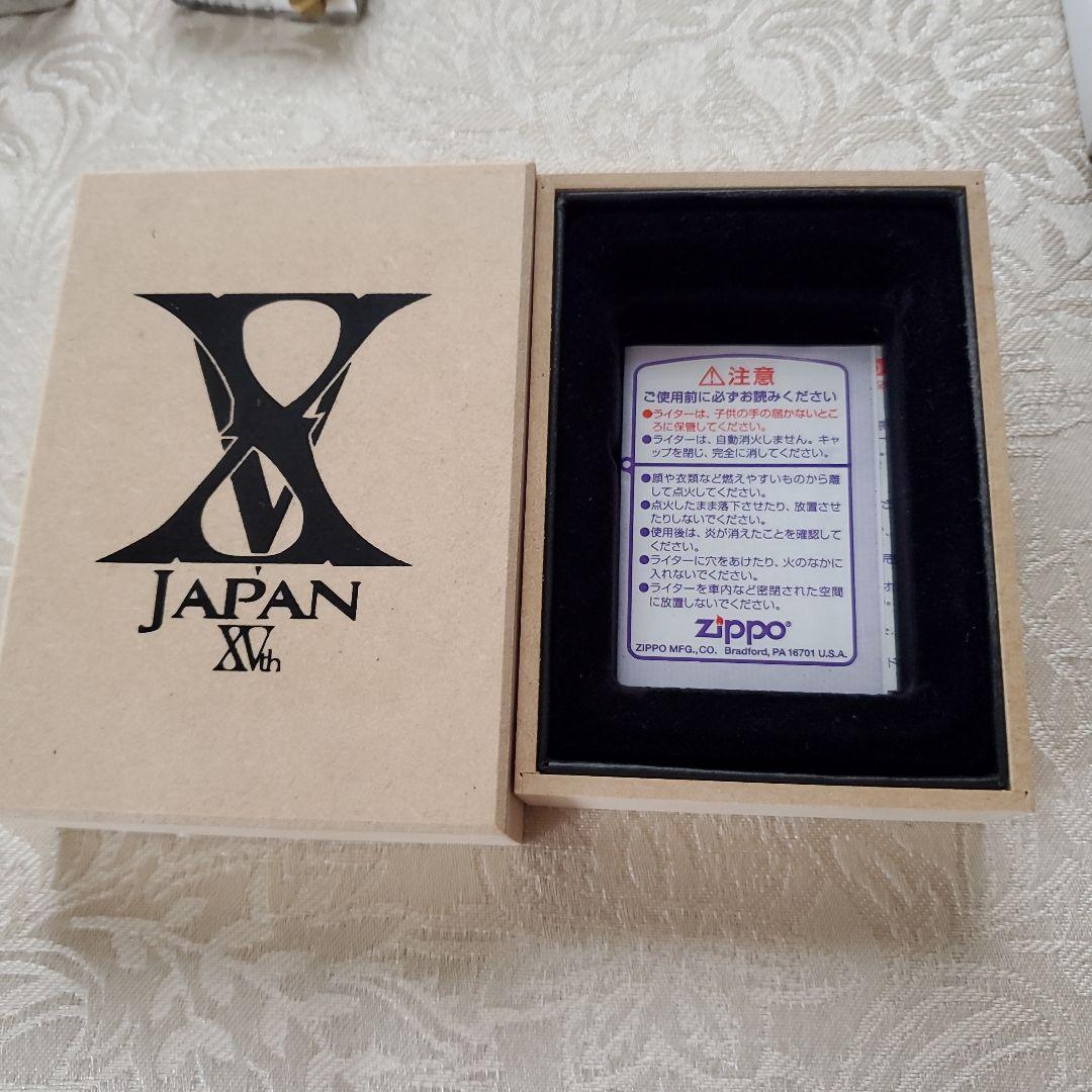 新品未使用品❗　2004年製　X-JAPAN１５周年ジッポー&シガレットケース