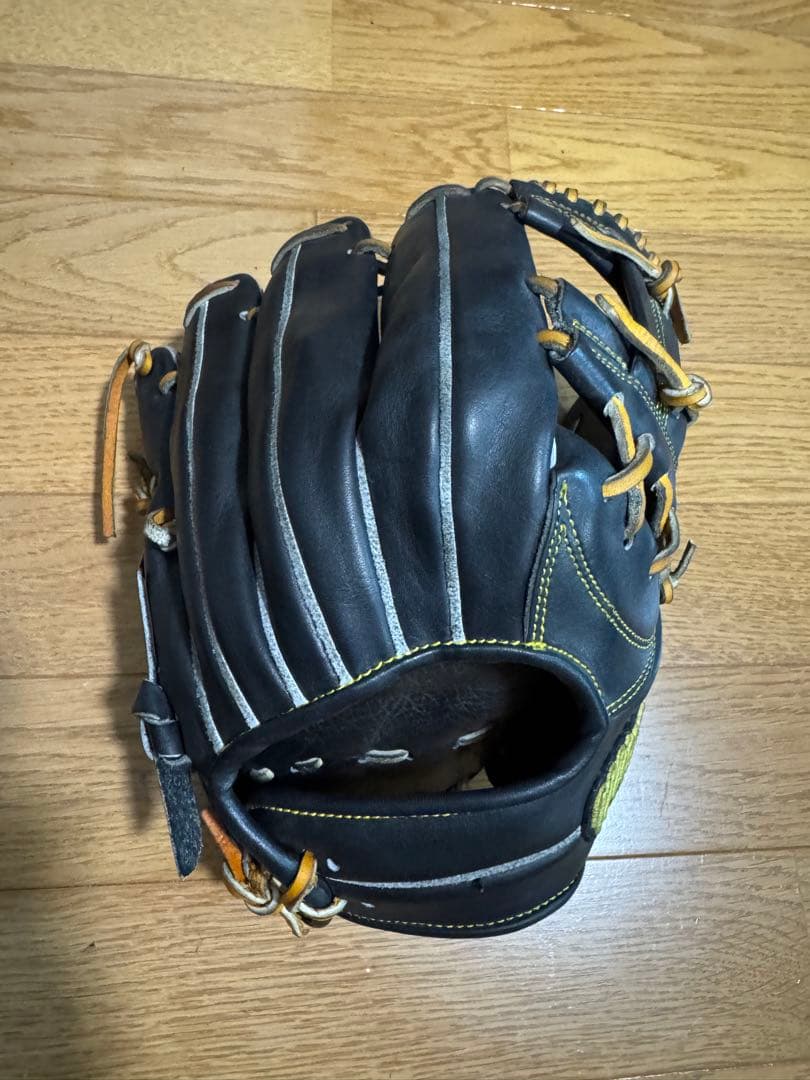 Miyama 硬式内野手用　野球グローブ 黒
