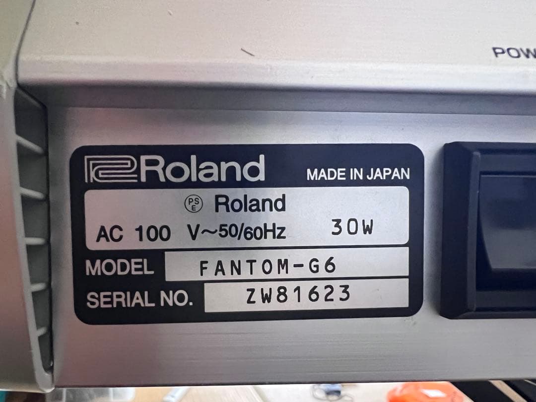 Roland PhantomG6+純正ケース+スタンド ローランドファントムG6