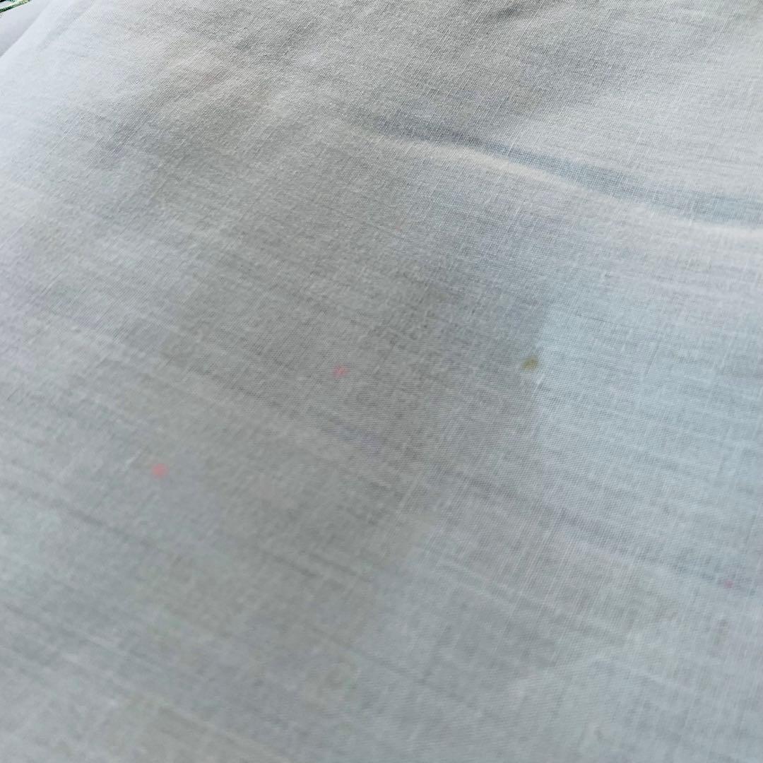 水色 花刺繍 座布団5枚セット ティファニーブルー