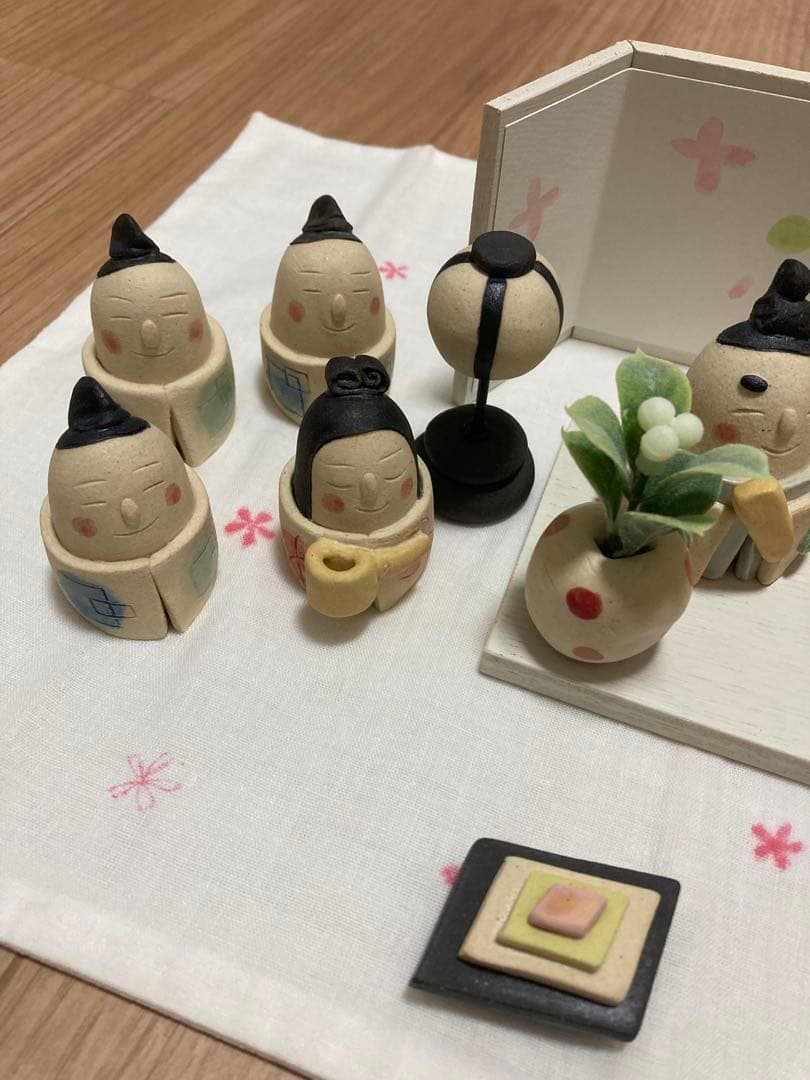 岡崎順子さん　雛人形セット　おひなさま美品