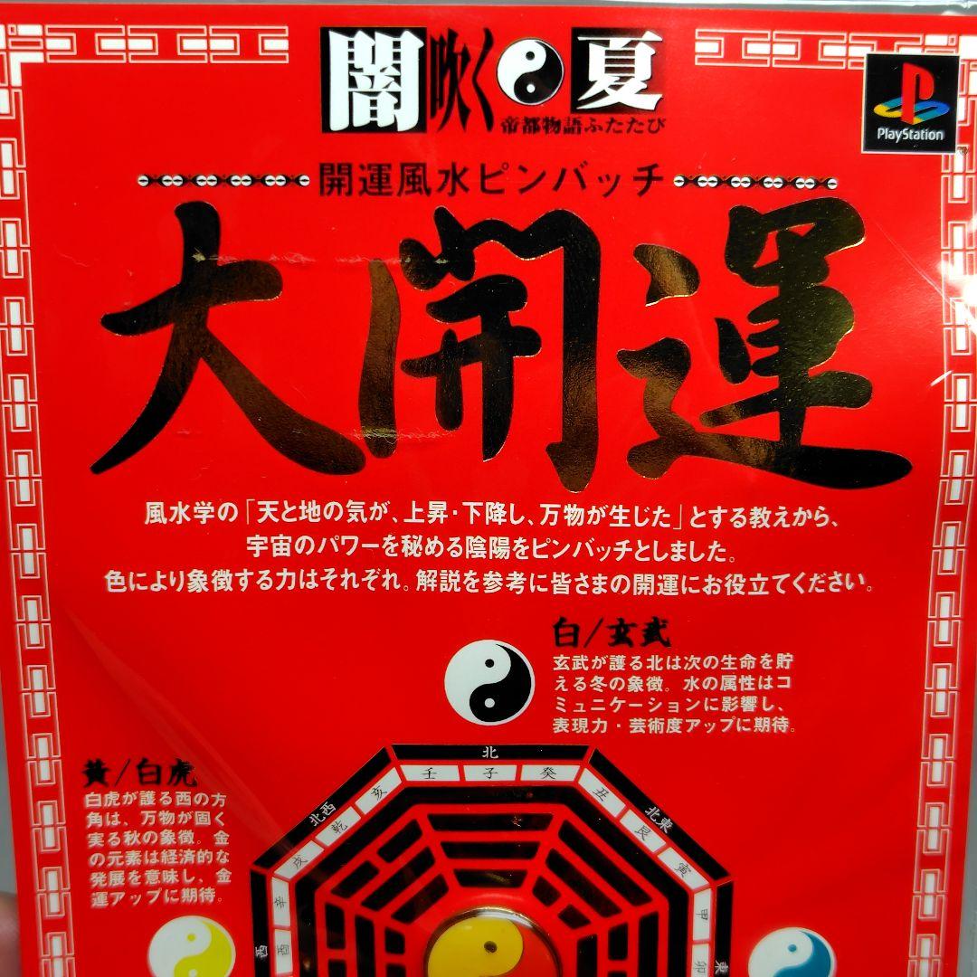 【レア希少品】帝都物語ふたたび ピンバッチ【期間限定】