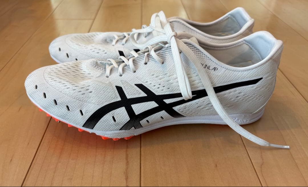 【美品】アシックス26.5㎝　陸上スパイク GUN LAP3 中長距離用
