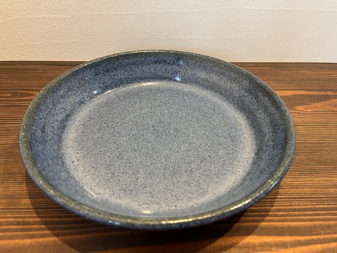 小澤基晴さん　すみれ７寸深皿　１枚　作家さん器　未使用品