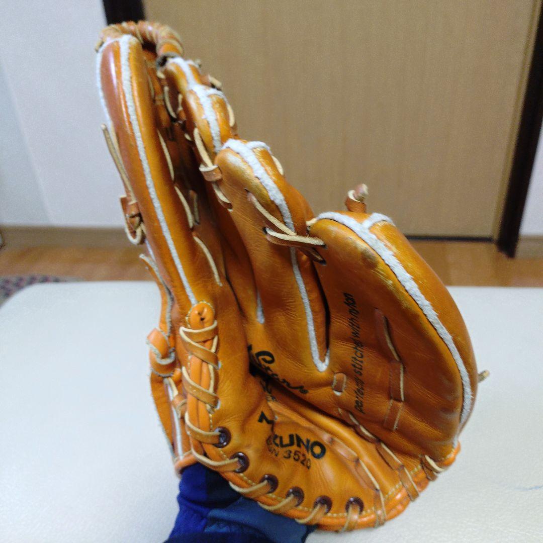 ミズノ　オールドラベル　篠塚モデル　一般軟式用グローブ