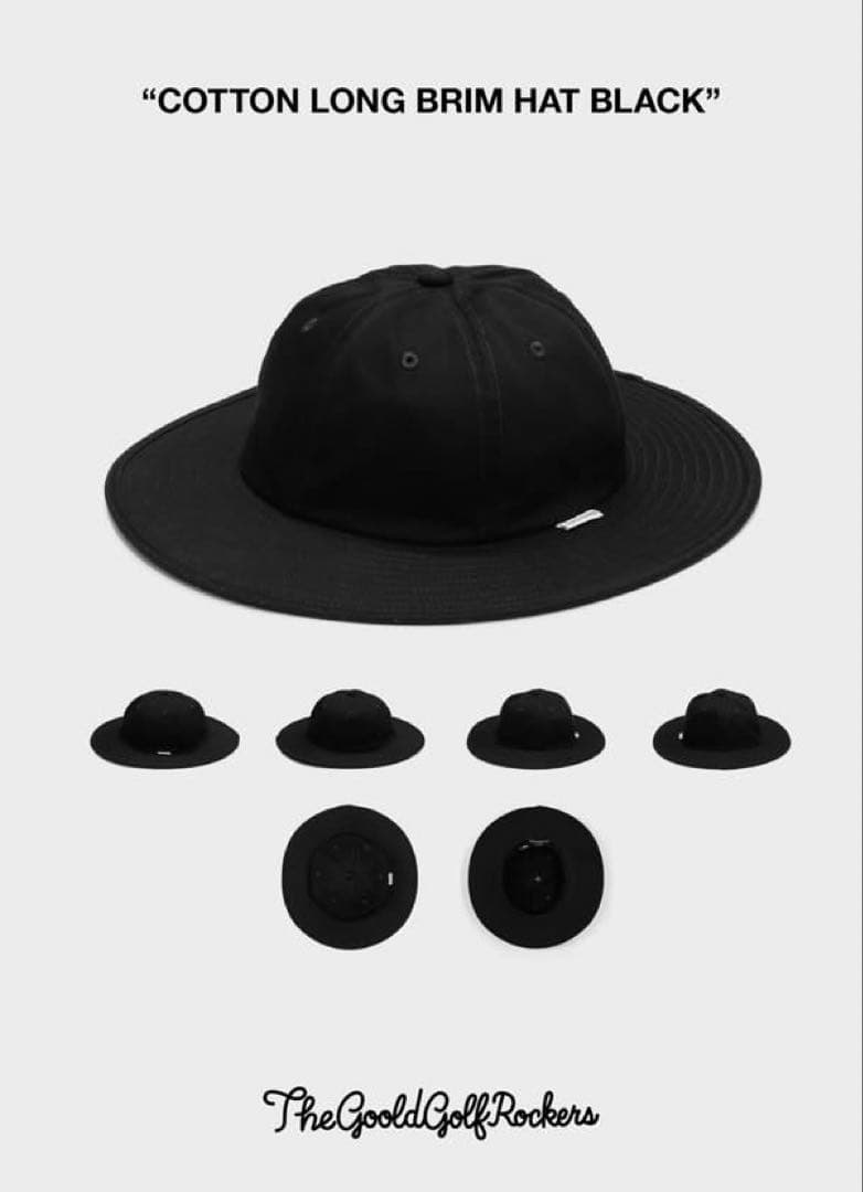 新品未使用　goold golf rockers ハット　おまけ付　送料無料