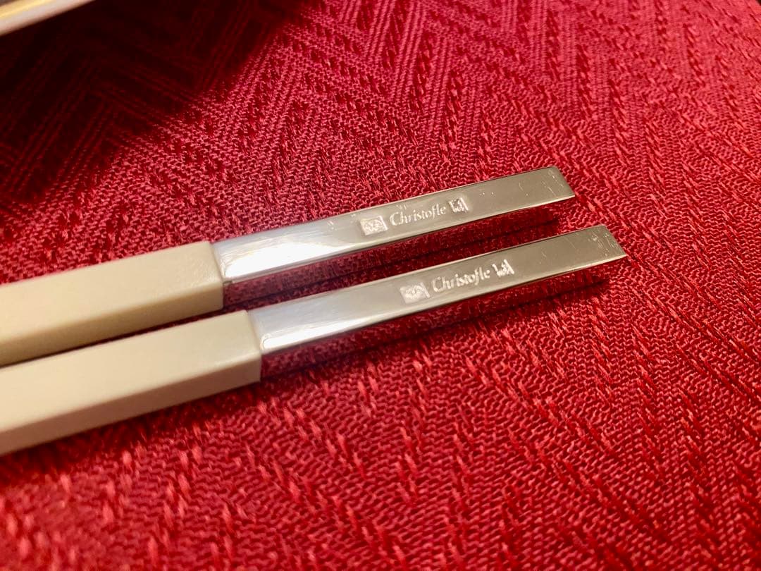【メイさま専用商品】クリストフル ユニ 2膳セット