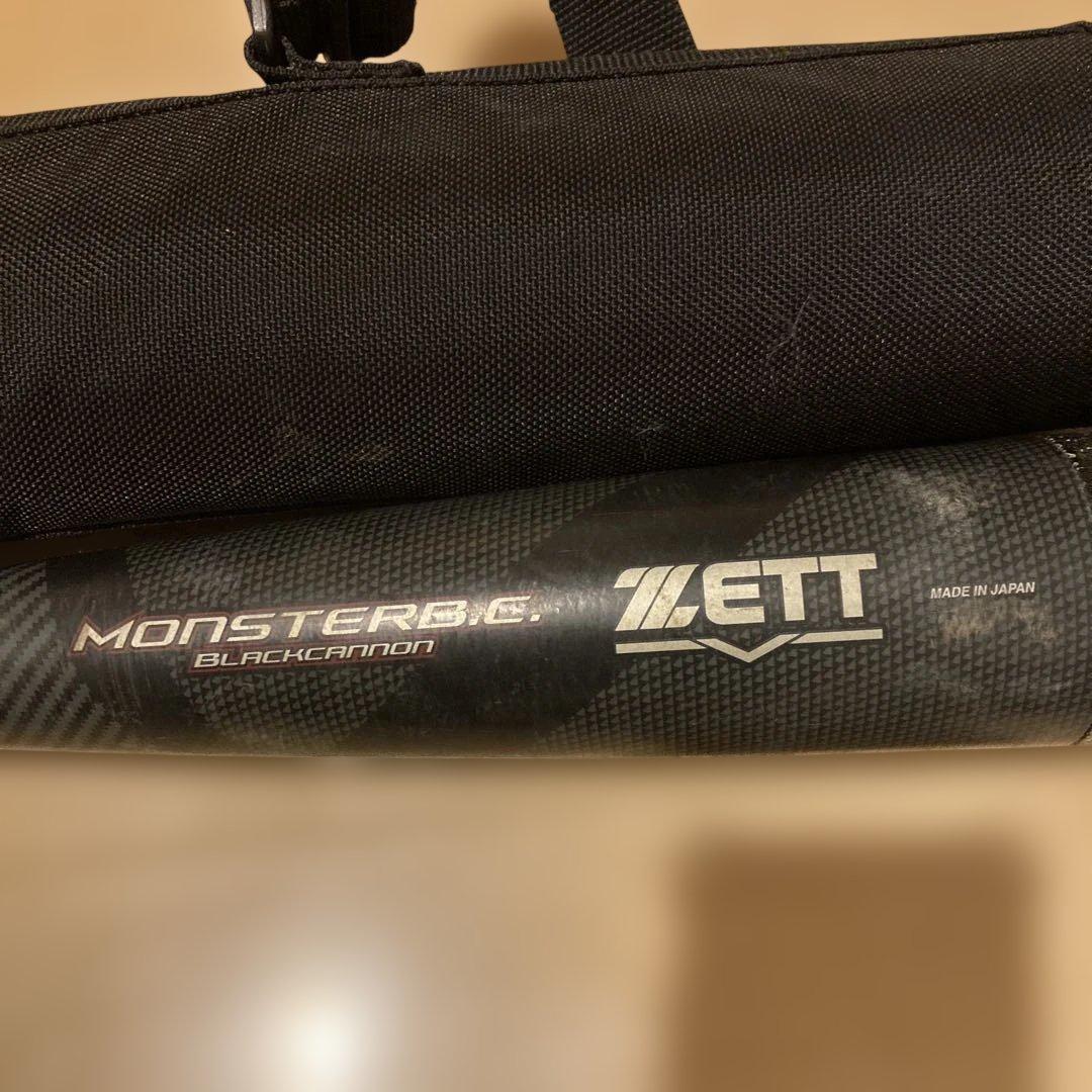 ZETT MONSTER B.C. BLACK CANNON バット