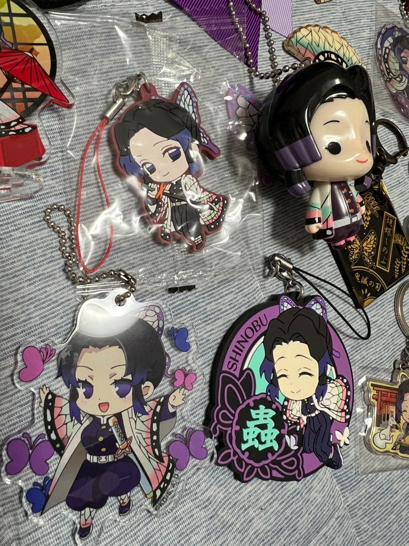 鬼滅の刃　胡蝶しのぶ＆栗花落カナヲ　キャラクターグッズセット