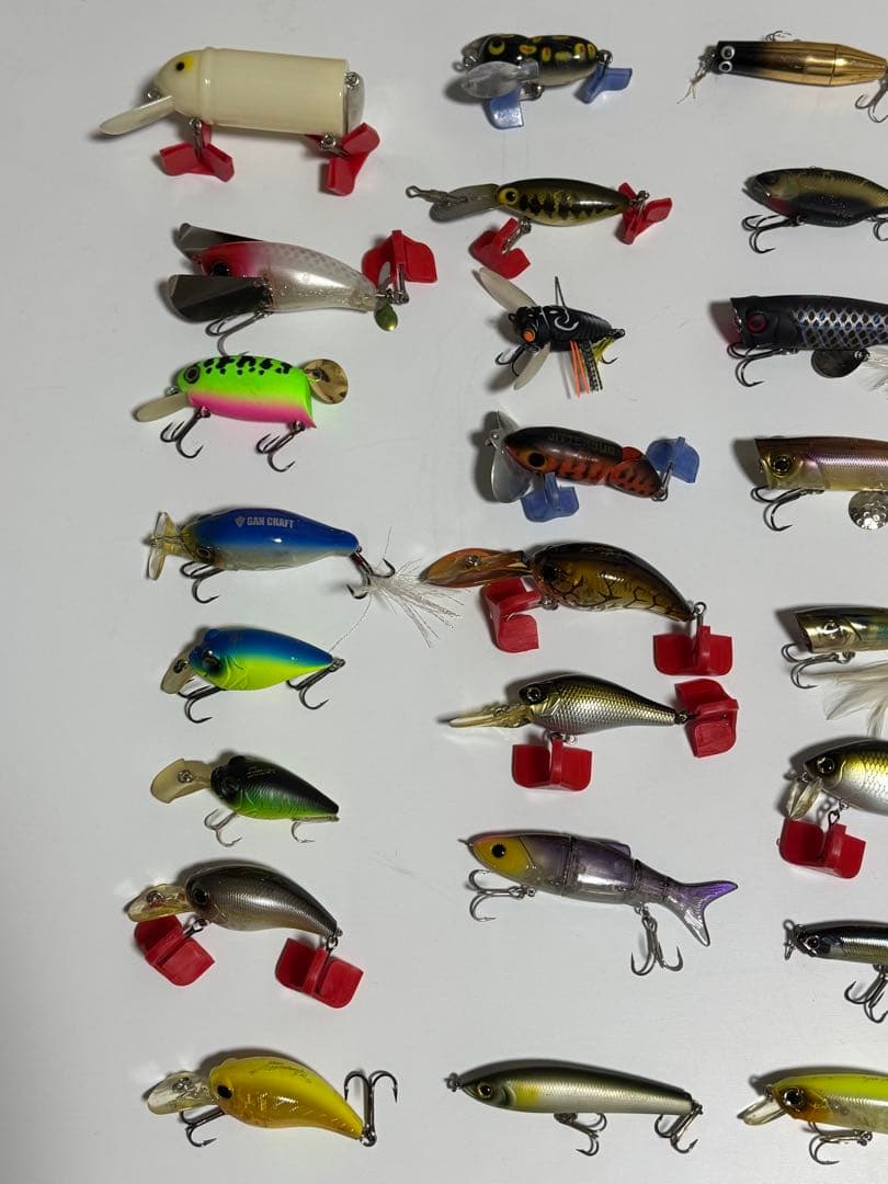 バス釣り引退セット　ボックスの中身もまとめ売り　貴重ルアーあり