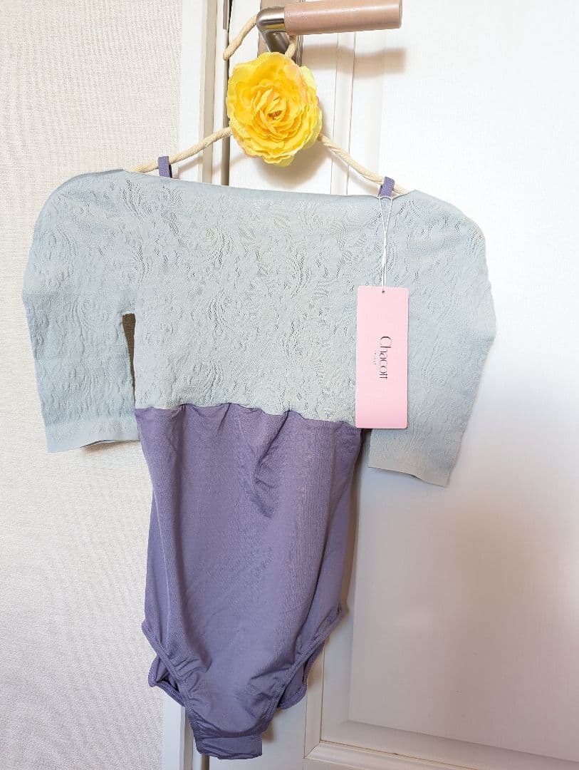 Chacott　6分袖レオタード　M