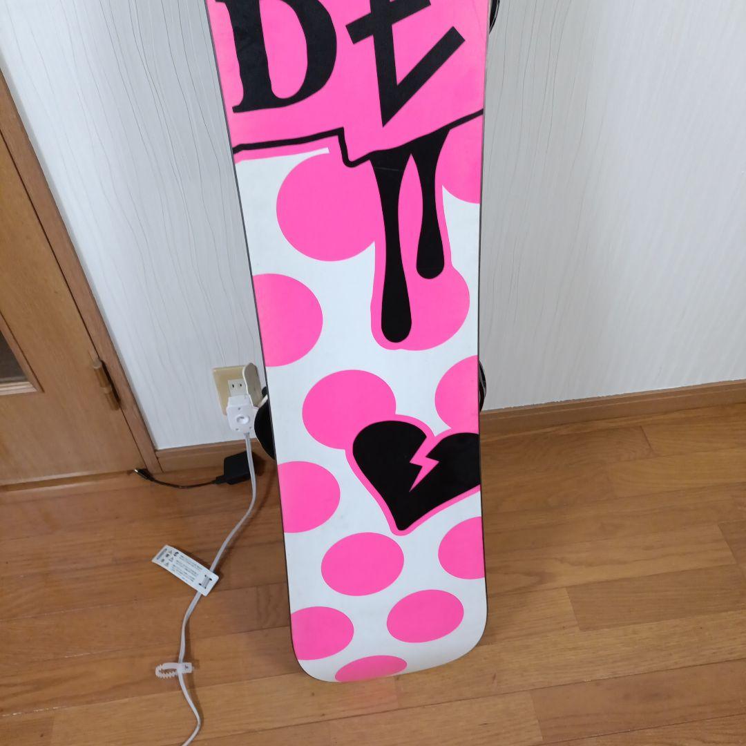 Ride Rapture 143cm スノーボード板ビンディングセットレディース